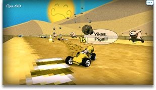 Dirchie Kart Game Screen Shot 1